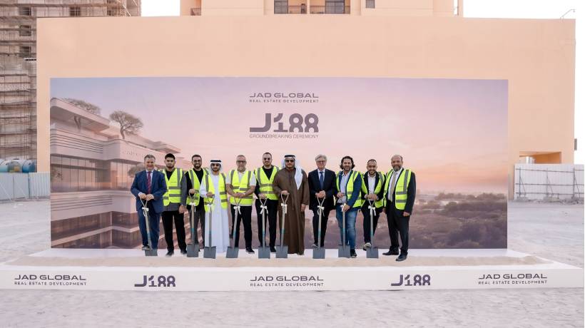 JAD Global Breaks Ground on AED250 Million J188 in Al Jaddaf 